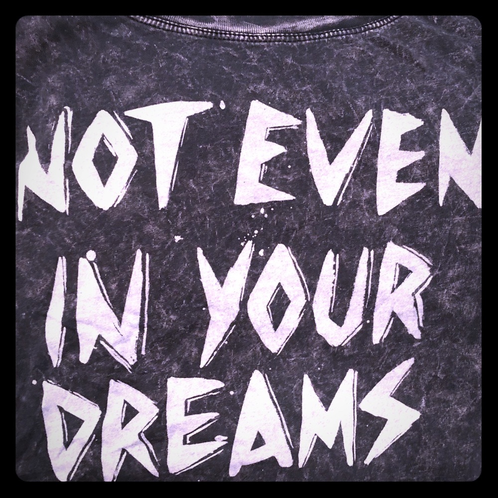 Torrid Graphic Tee—Not Even In Your Dreams